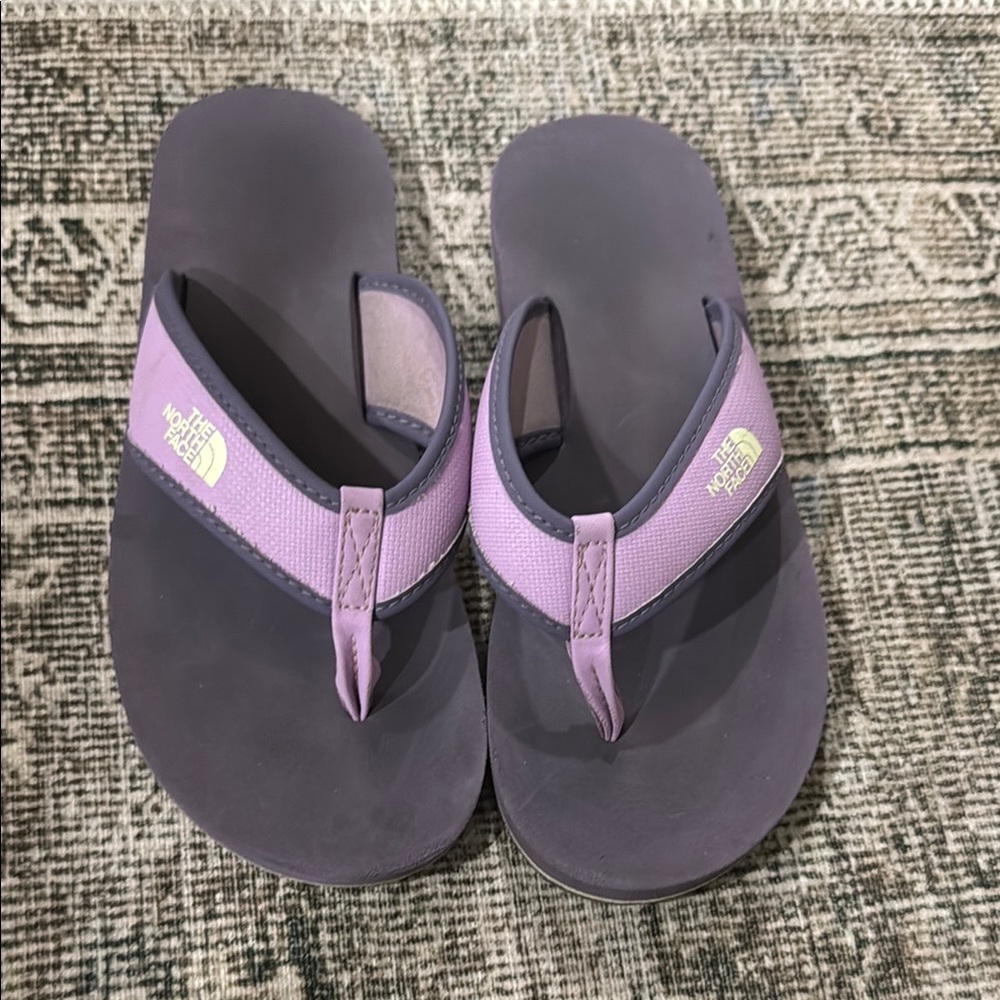 The North Face Purple kids Flip Flops